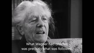 Winifred Wagner about modern Regietheater (1975)