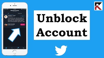 How To Unblock Account On Twitter App