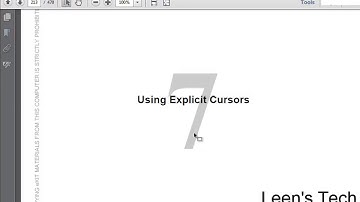 Beginner to Expert PL/SQL 11g Tutorial in Bangla:F L#7 P#3|Lock the rows before the update or delete