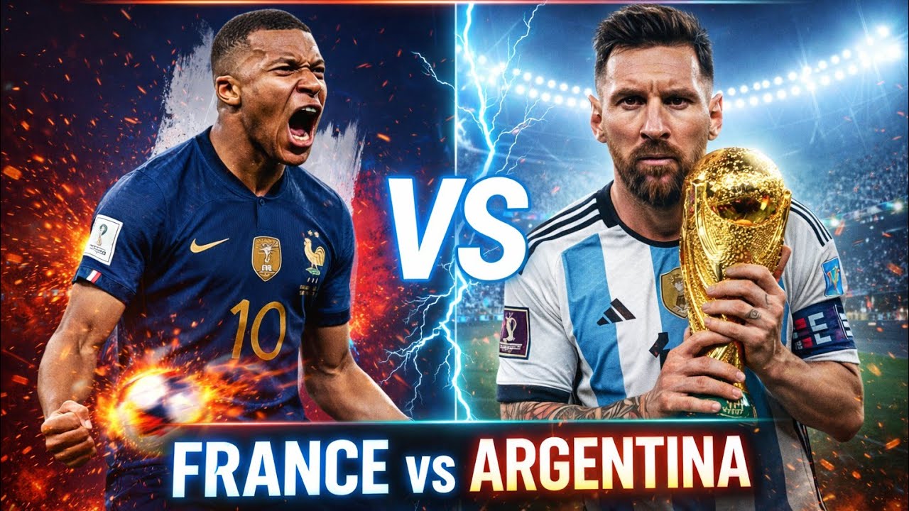 FRANCE vs ARGENTINA 🔥⚽World Cup Thriller | Messi vs Mbappe Full Highlights 😱