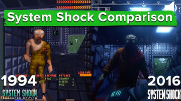 System Shock Remastered vs. Enhanced Edition - Graphics and gameplay comparison