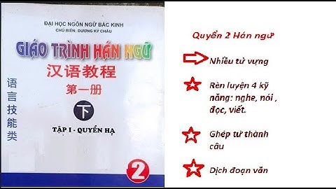 BÀI 24. CUỘC SỐNG HỌC TẬP CỦA TÔI.  QUYỂN 2 GIÁO TRÌNH HÁN NGỮ- HỌC TIẾNG TRUNG CƠ BẢN