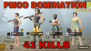 41 KILLS PMCO QUALIFIERS DOMINATION || TEAM AGS