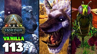 ENFRENTANDO E DERROTANDO FÁCIL OS 3 MINI BOSSES!!! ARK: FJORDUR (VANILLA) 113