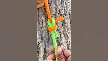 How to join two ropes Together! #knotting #diy #shorts