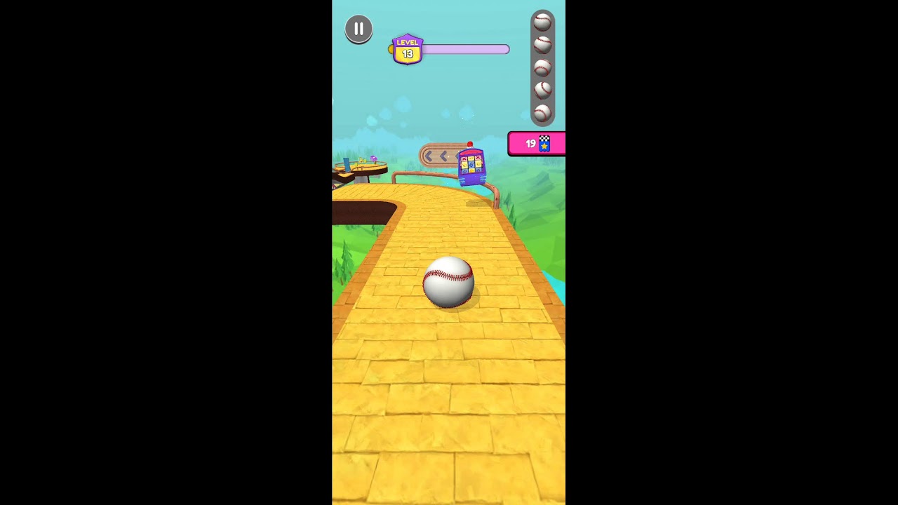 Sky Rolling Ball 3D Gameplay Speedrun Max All Levels Live shorts