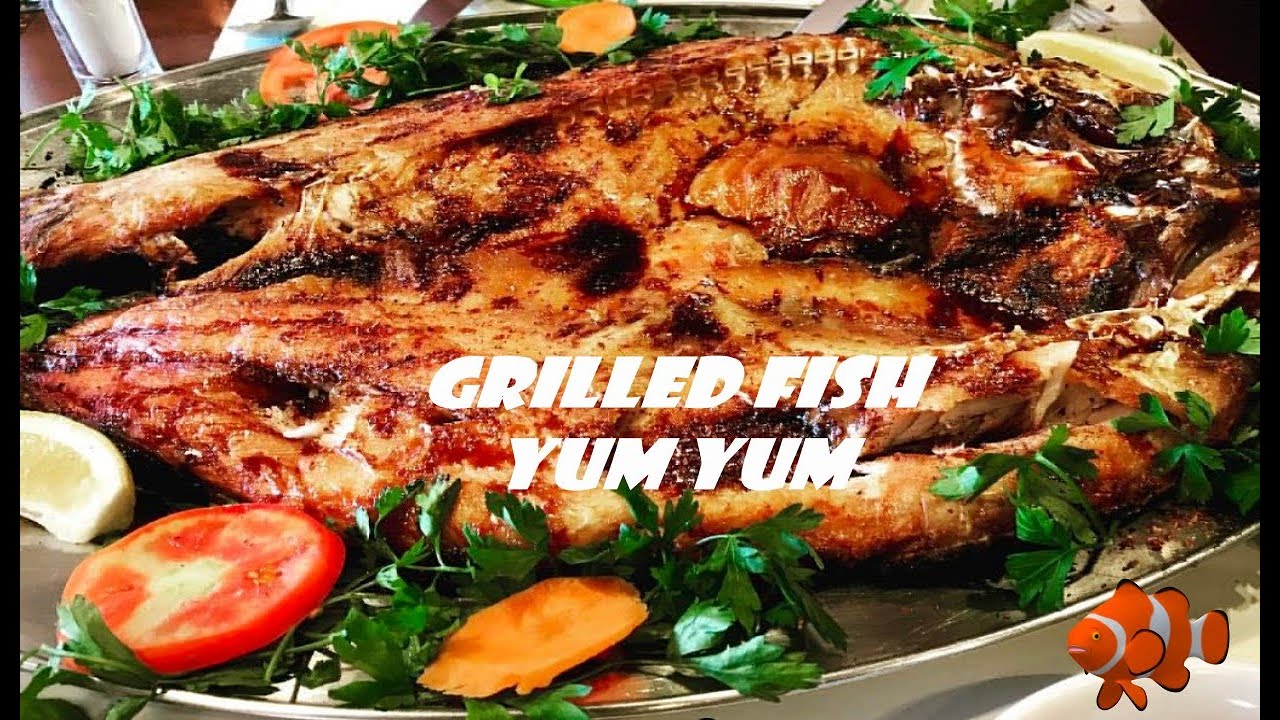 Sea bass Fish Grilled on er YouTube