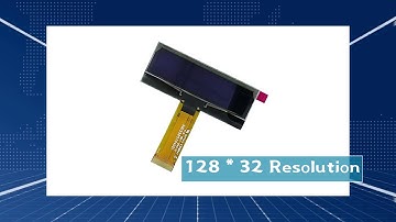 Custom pmoled display 2.23inch 128*32 Landscape Mono OLED Screen Display pmoled Module Panel SSD1305