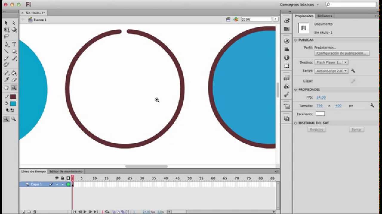 Herramientas de Dibujo Adobe Flash - YouTube
