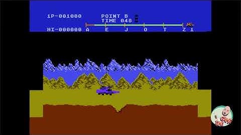 Moon Patrol - Atari 800XL