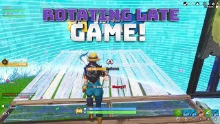 Late Game Rotate Tips & Tricks! - (Fortnite Battle Royale!)
