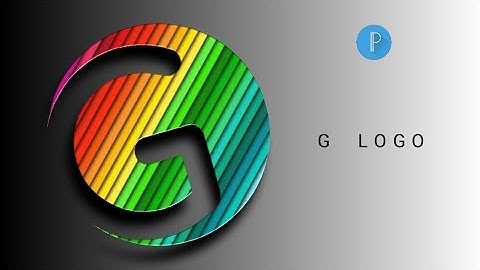 HOW TO MAKE LETTER G LOGO DESIGN IN PIXELLAB | PROFESSIONAL LOGO | Faizy Nhidz