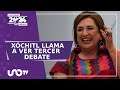 "Tercer debate presidencial va a estar buenísimo": Xóchitl Gálvez