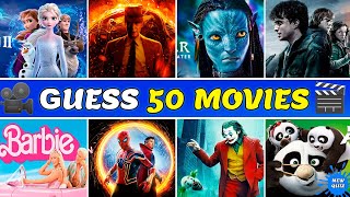 Can you Guess 50 Movies by their Best Scenes? 🎬 Guess the Most Popular Movies ⭐ 2024 Movie Quiz! 🍿