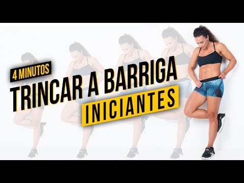 ? Treino Iniciante :  Exercícios para Perder Barriga 4 min | Barriga de Sonho - Raquel Quartiero