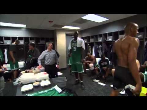 Nba Fight Garnett Allen And Pierce Fight In The Locker