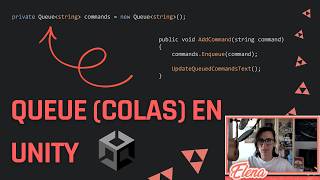 Queue (colas) C# en Unity: Tutorial || Nivel scripting básico - intermedio