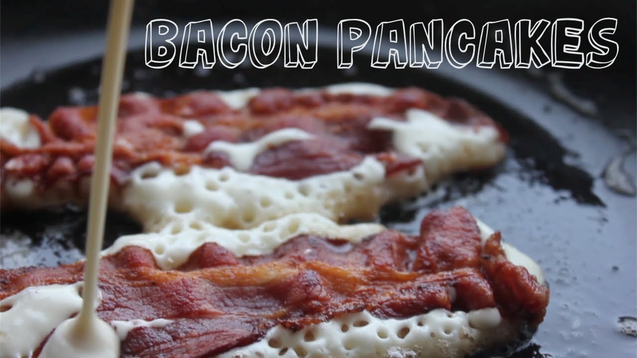 PANCAKE BACON Strips - 2 Ingredient Ketchup Dispenser Trick - *Munchie Friendly* | Pro Home Cooks