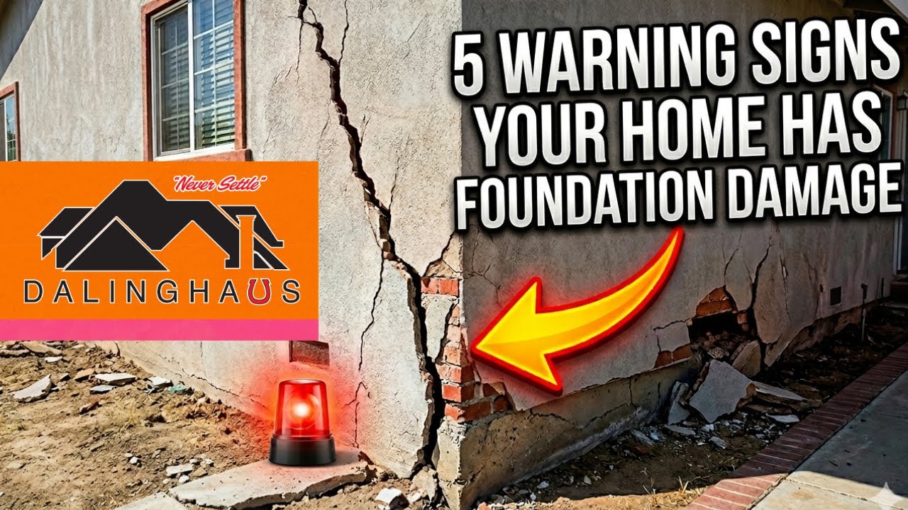 5 Warning Signs Your Home Has Foundation Damage. Video preview.