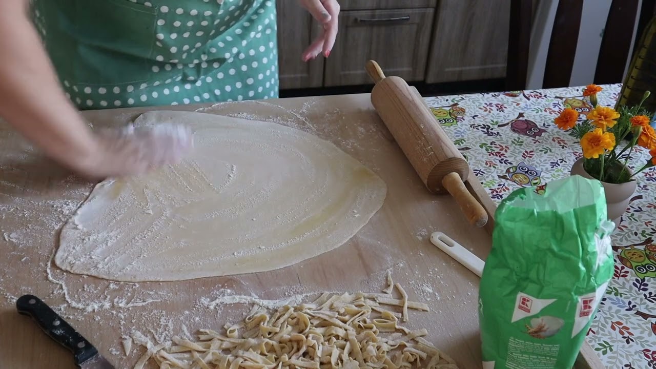 Domáce vaječné cestoviny