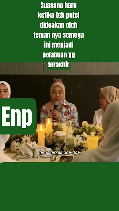suasana haru ketk th putri didoakan olh tmn ny smga ini mnjd plbhn yg terakhir#shortvideo