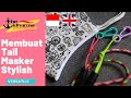 Easy Paracord Tutorial - Membuat Tali Konektor Masker Flip | How To Create Strap Mask Flip Connector