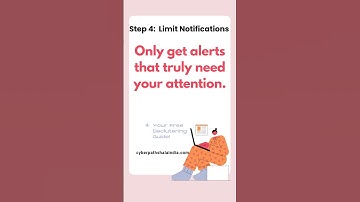 Decluttering Digital Devices