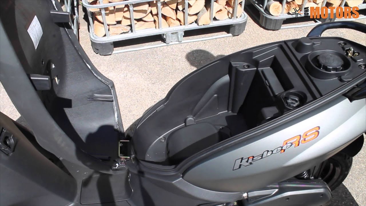 Peugeot Kisbee - Helmfach - YouTube