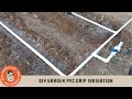 DIY Garden PVC Drip Irrigation