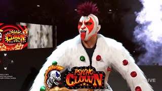 WWE 2k26 Spike Dudley 🆚 Psycho Clown Title Match at Evolution arena!