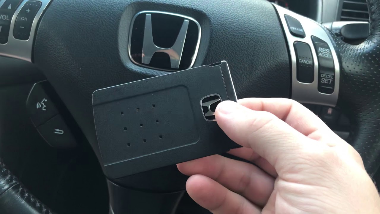 Нужна помощь в smart key Honda Accord YouTube