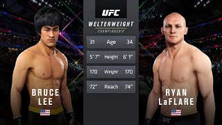 BRUCE LEE VS RYAN LAFLARE, UFC