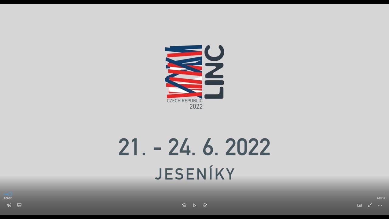 LINC 2022 Jeseníky,  Czech Republic - invitation