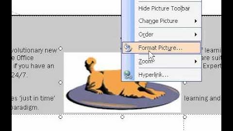 Microsoft Office Publisher 2003 Restore a picture to its original size