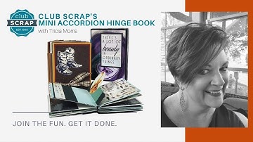 Learn to Make a Mini Accordion Hinge Book