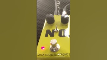 Mask Audio Electronics NO octave fuzz pedal