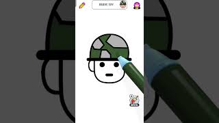 ARMY 🪖 easy drawing and coloring #shorts #short