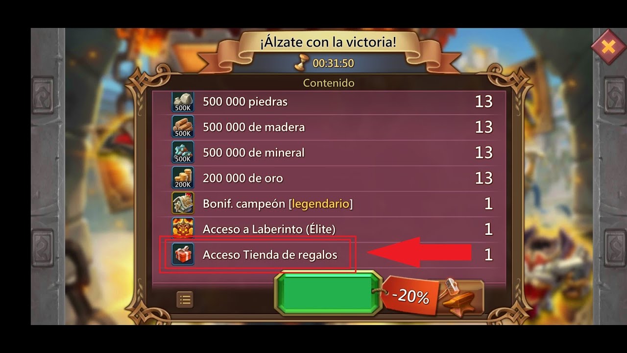 NUEVO CODIGO Regalos para todo tu gremio :V @LORDS MOBILE @Lords Mobi