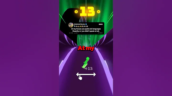 At my house you spoke six languages fluently or you didn’t speak at all.