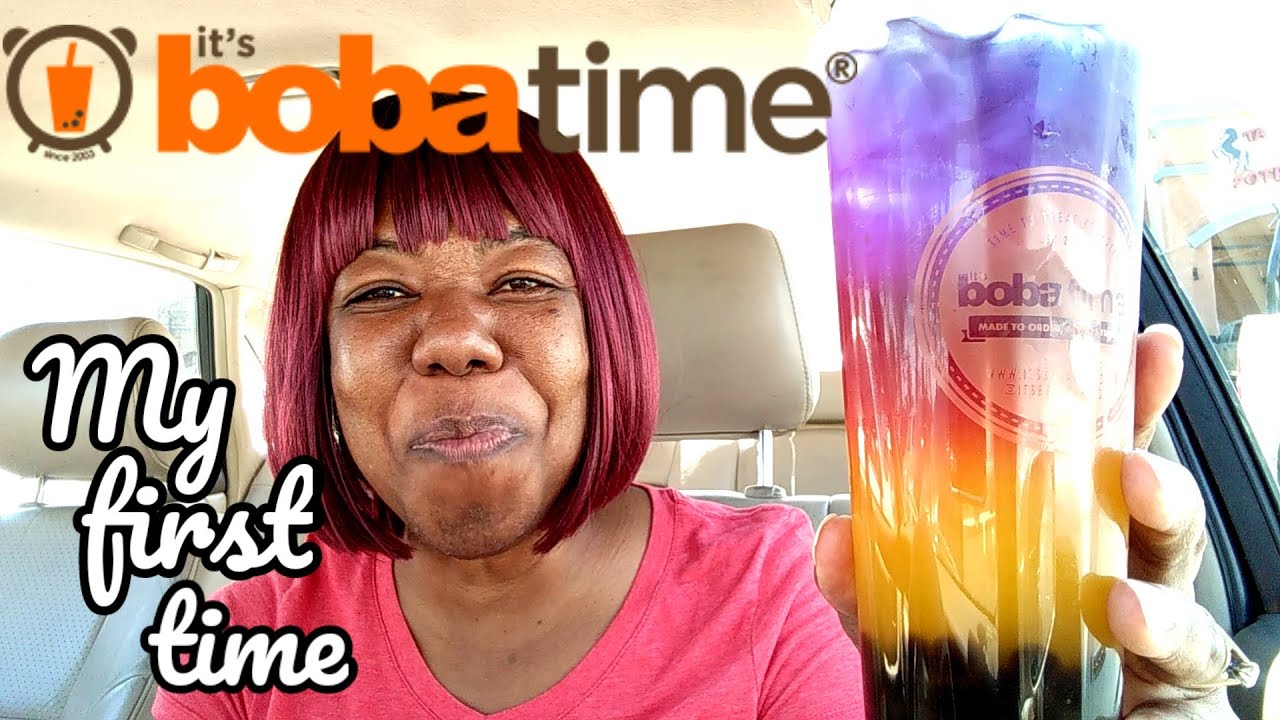 Trying BOBA TEA for the First Time Drink Review TRADER JOE'S Coffee