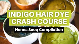 Everything You Need to Know About Indigo Hair Dye  CRASH COURSE  Henna Sooq Compilation