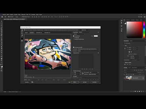 COMO SALVAR IMAGEM EM ALTA DEFINIÇÃO PARA REDES SOCIAIS (SALVAR PARA WEB) NO PHOTOSHOP