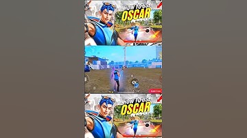 RIGHT WAY TO USE OSCAR CHARACTER || OSCAR CHARACTER SKILL FULL DETAILS⁉️😵 #freefirefacts