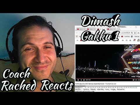 Vocal Coach Reaction (Part 1) — Dimash — Gakku