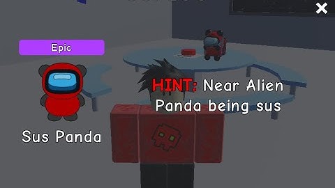 How to get Sus Panda - Find The Pandas