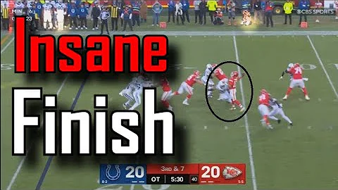 THEY CAME BACK FROM DOWN 11 TO SAVE THE SEASON | Kansas City Chiefs Vs Indianapolis Colts