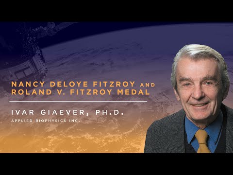 Ivar Giaever、ASME Nancy DeLoyeFitzroyおよびRolandV.Fitzroy Medal、2018