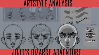 #jojo ARTSTYLE ANALYSIS Hirohiko Araki's JOJO'S BIZARRE ADVENTURE