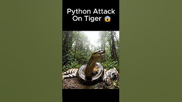 Tiger Was Almost Crushed by a Giant Python—What Rescuers Did Next  #animalrescue #tiger  #wildlife