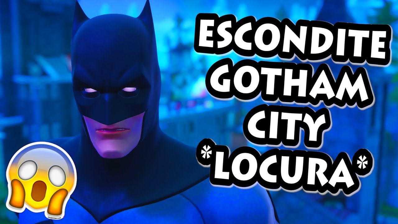 folagor tiene novia JUGANDO AL ESCONDITE en *GOTHAM CITY* *LA MEJOR CIUDAD* FORTNITE PERSONALIZADAS